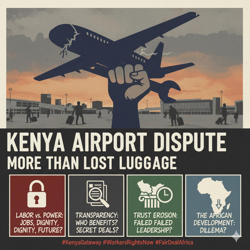 Kenya’s Airport Workers Threaten Strike: JKIA Faces Turbulence Ahead
