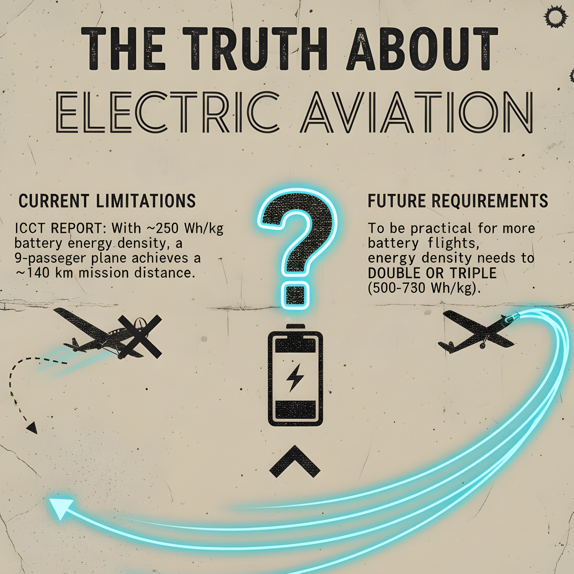 Why Airplanes Can’t Run on Batteries Yet - The Truth About Electric Aviation